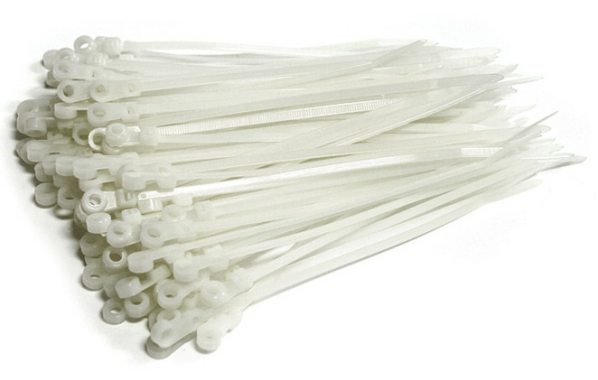 6IN Screw Mount Cable TIES 100 PACK TCV155