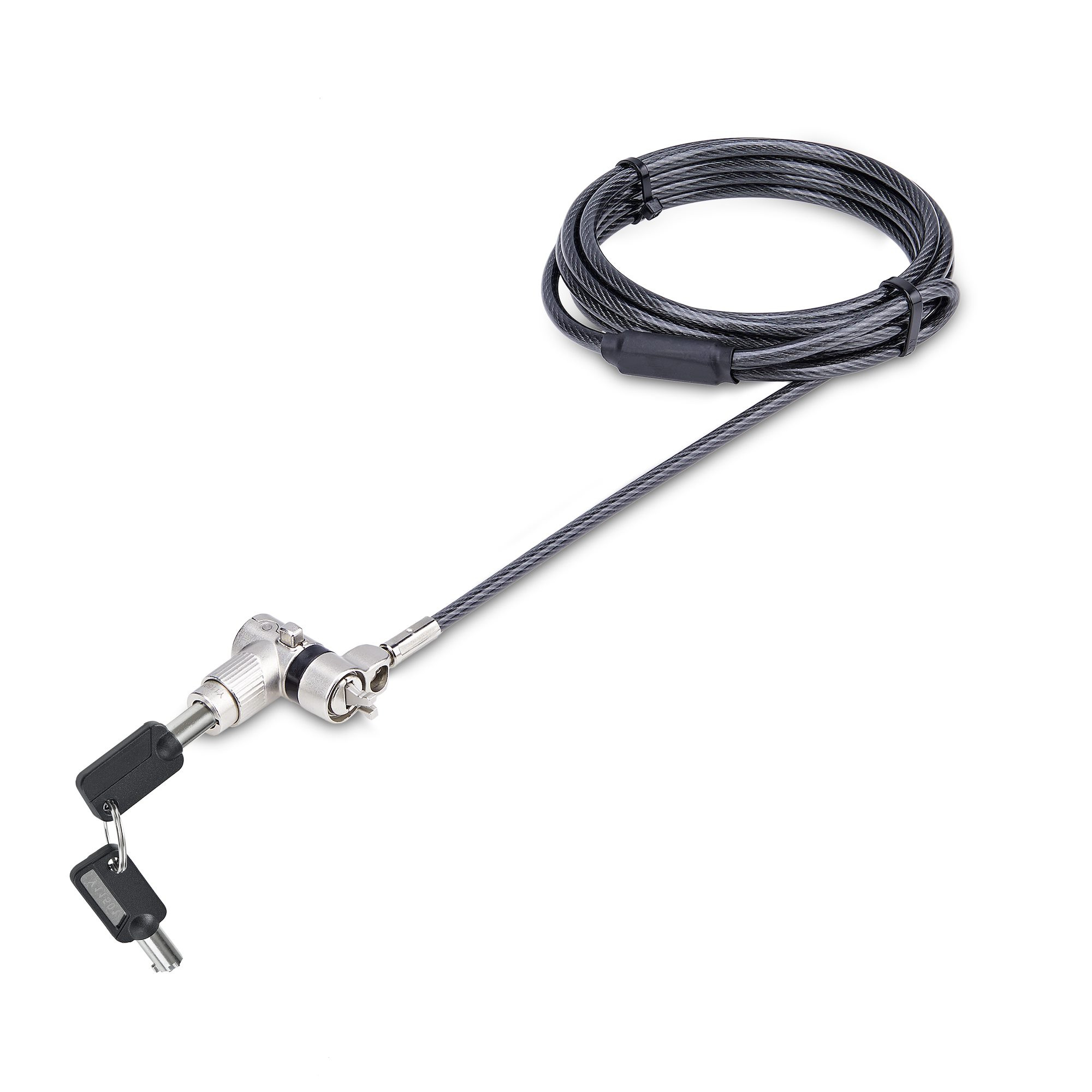 3-in-1 Universal Laptop LOCK 6.6FT (2M), Master Keyed Locking Cable, Computer SE Univkmko-Laptop-LOCK
