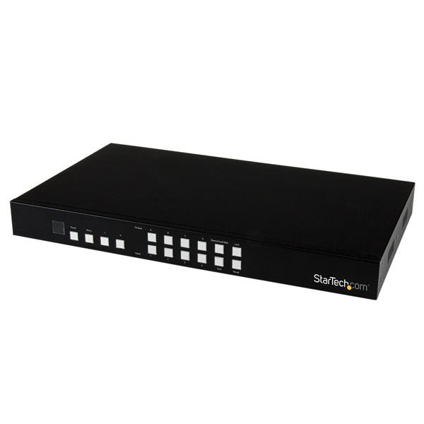 Share and Switch FOUR Distinct HDMI Audio/Video Sources Between FOUR HDMI Displa VS424HDPIP