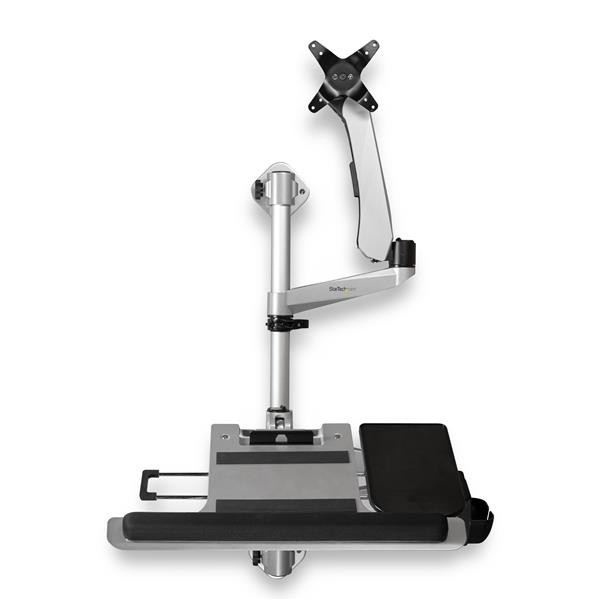 Ergonomic WALL-Mounted Workstation - VESA Monitor ARM for up to 34IN/19.8LB DISP WALLSTSI1