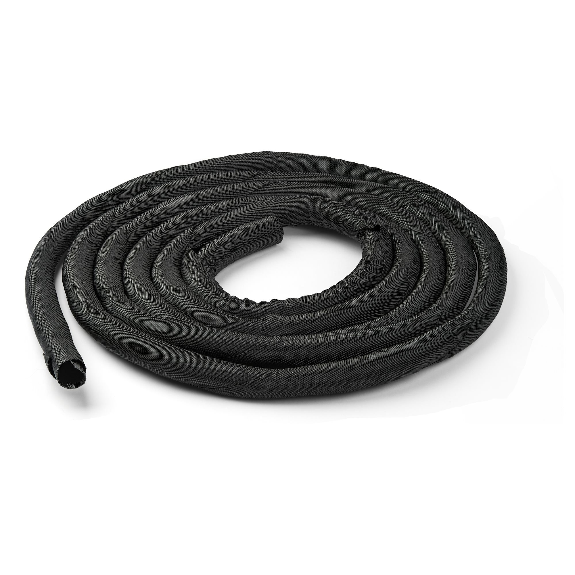 15FT Flexible Cable Management Sleeve WRAP - Expandable Coiled Cable Manager SLE WKSTNCM2