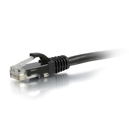 C2G 9ft Cat6a networking cable Black 2.7 m U/UTP (UTP)
