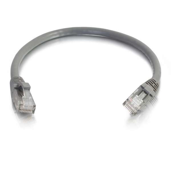 C2G 6" Cat6 networking cable Grey 0.15 m U/UTP (UTP)