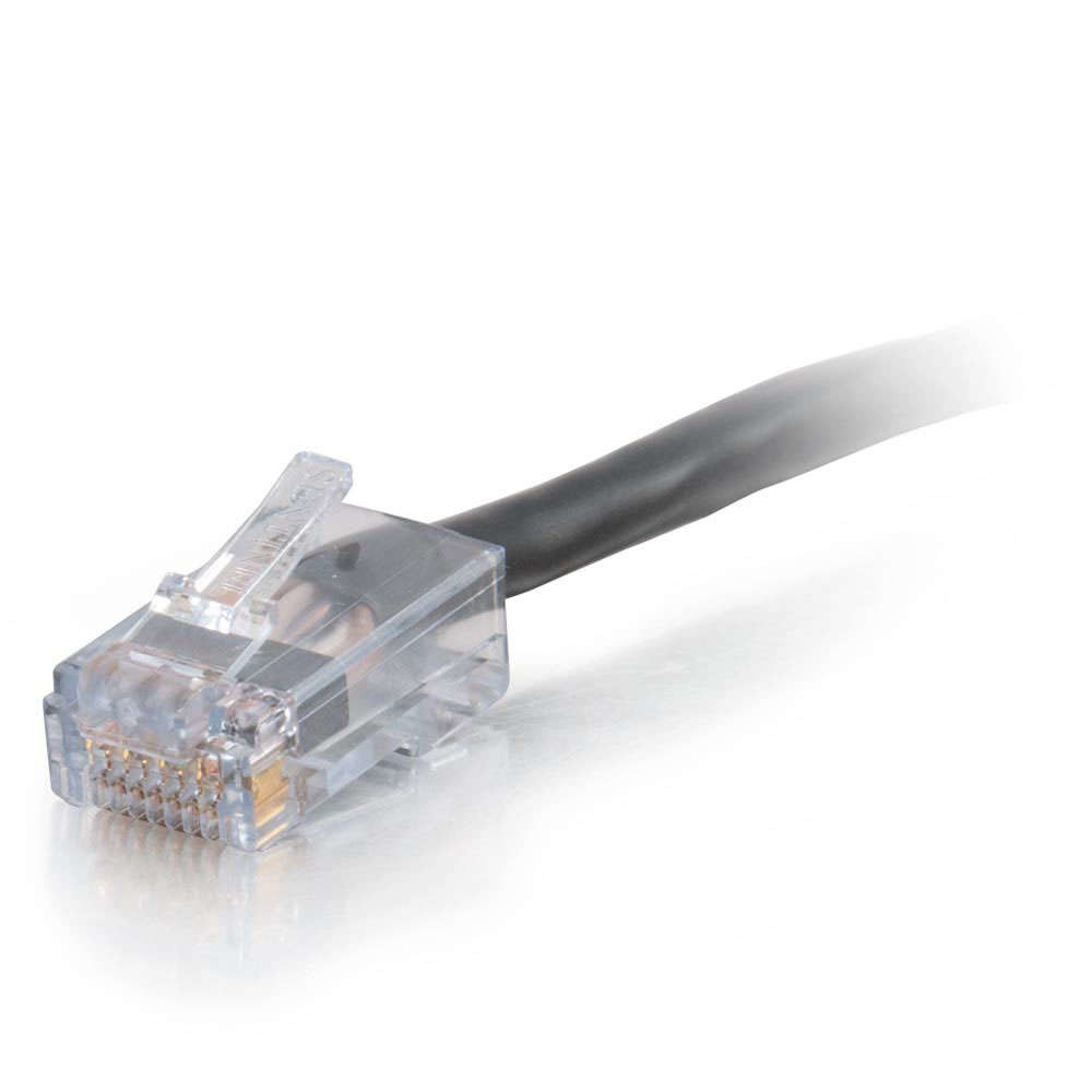 C2G 1ft Cat6 UTP networking cable Black 0.31 m U/UTP (UTP)