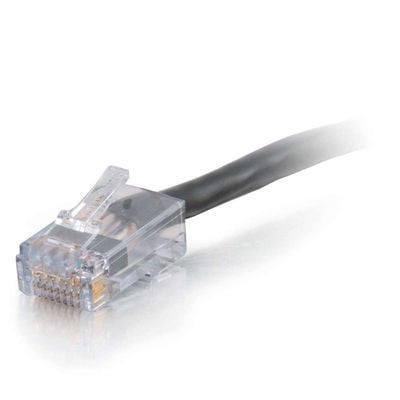C2G 25ft Cat6 networking cable Black 7.62 m
