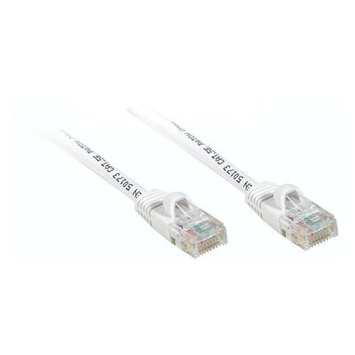 C2G 50ft Cat5E 350MHz Snagless Patch Cable White networking cable 15 m