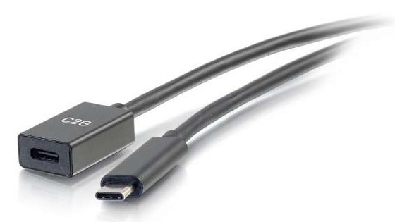 C2G 28657 USB cable USB 3.2 Gen 2 (3.1 Gen 2) 0.3 m USB C 10 Gbit/s Black