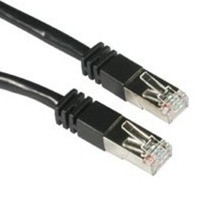 C2G 5ft Shielded Cat5E Molded Patch Cable networking cable Black 1.525 m