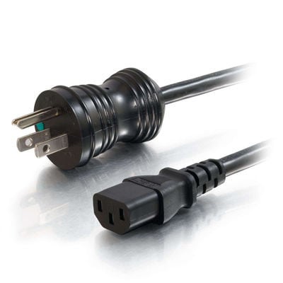 C2G 48005 power cable Black 2.4 m NEMA 5-15P C13 coupler