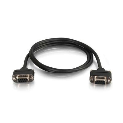 C2G 6ft DB9/DB9 serial cable Black 1.83 m