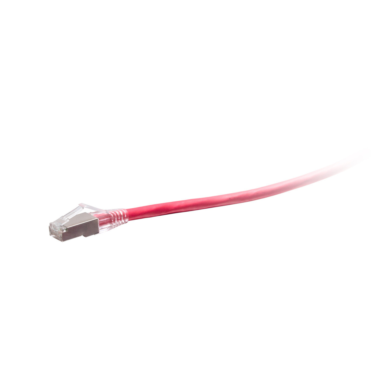 C2G 15ft (4.6m) TAA-Compliant F-Series Cat6a Snagless Shielded (STP) Network Cable - Red
