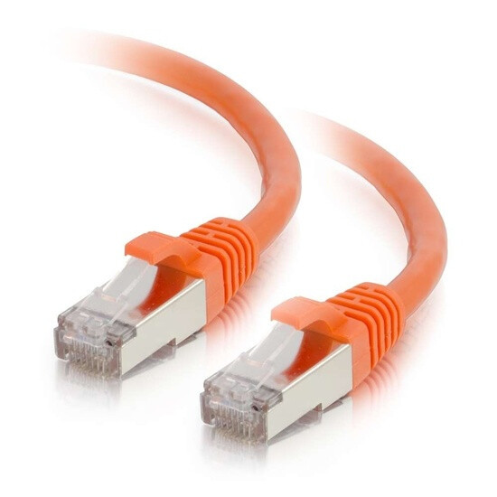 C2G 20ft Cat6 networking cable Orange 6.1 m S/UTP (STP)