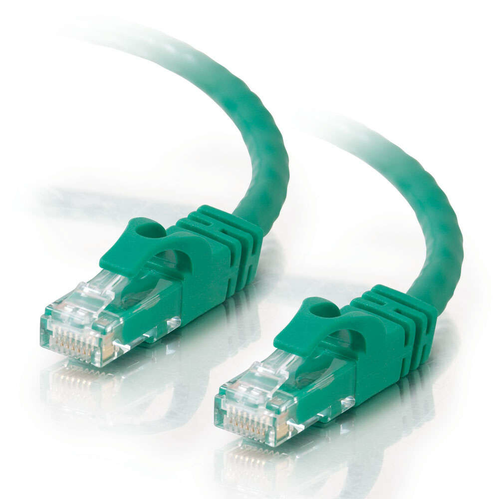 C2G Cat6, 30ft. networking cable Green 9.14 m U/UTP (UTP)