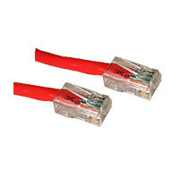 C2G 5ft Assembled Cat5E Crossover networking cable Red 1.5 m