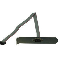 C2G DB9M Serial Add-A-Port Adapter serial cable Grey