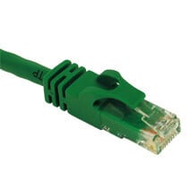 C2G 5ft Cat6 550MHz Snagless Patch Cable Green networking cable 1.5 m