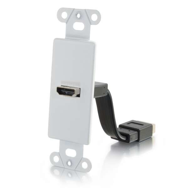 C2G 39710 cable gender changer HDMI Aluminium, Black