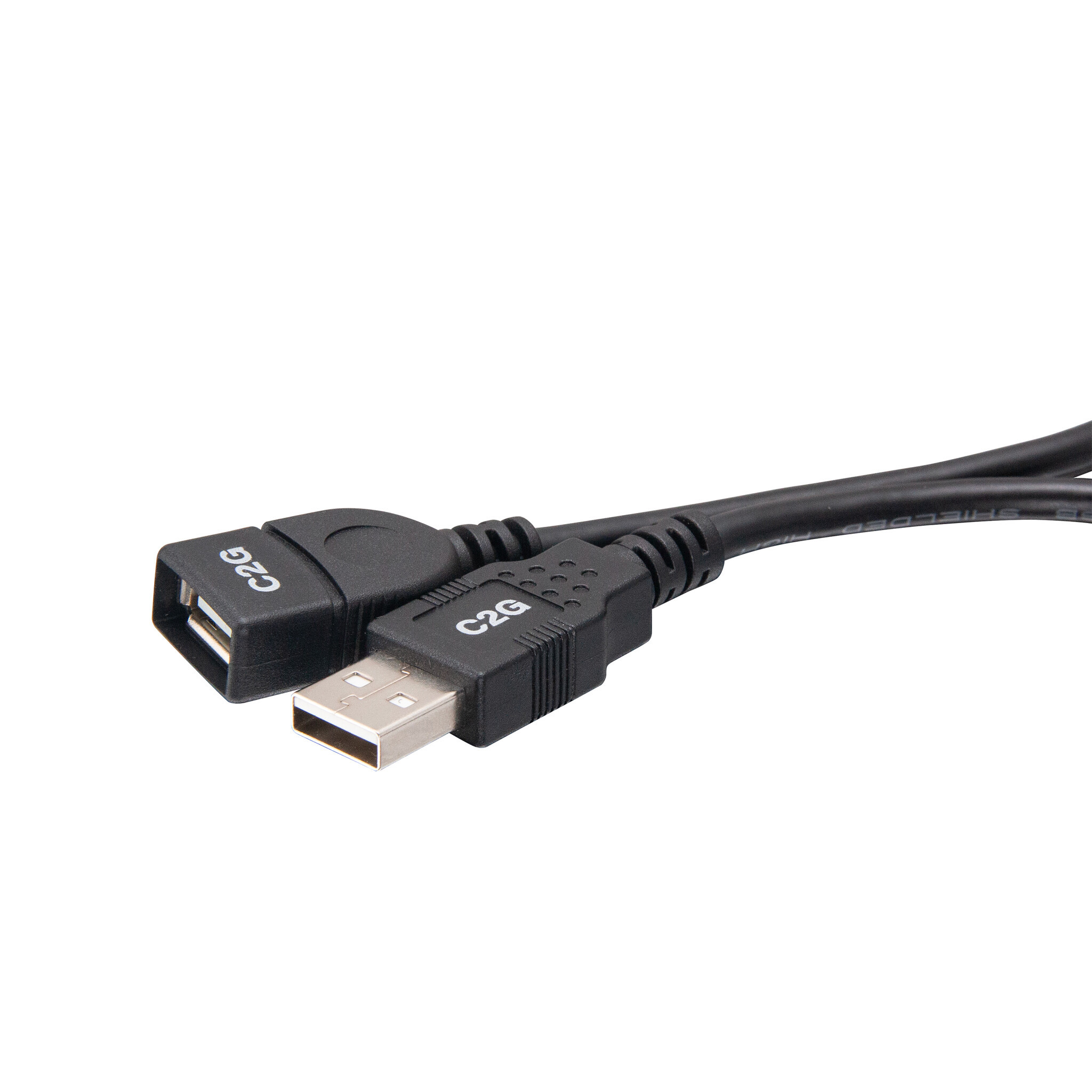 C2G 10ft (3.1m) TAA-Compliant USB 2.0 A Male to A Female Extension Cable