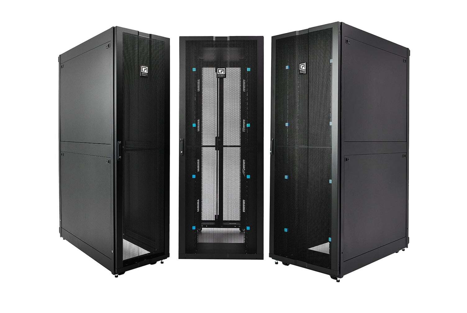Zetaframe Cabinet; 79.4INH X 31.5INW X 47.2IND (2017 MM X 800 MM X 1200 MM); 42U ZA45-A1200-71