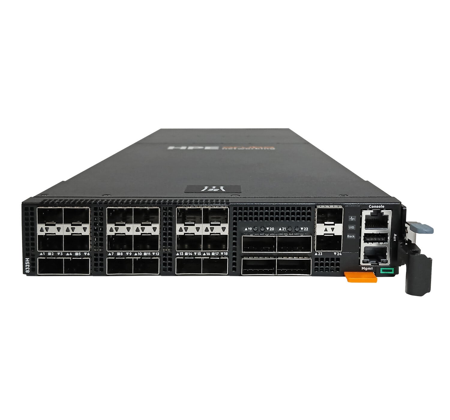 HPE Aruba Networking CX 8325H 18p SFP28 25G 4p QSFP28 100G Front‑to‑Back 4xFan 2xPSU TAA Managed L3 1U