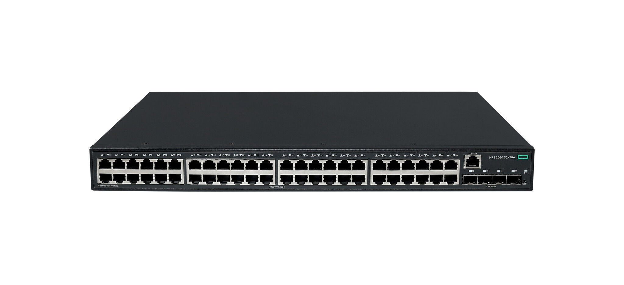 HPE Networking CW 2050 48p 10/100/1000BASE-T 4p SFP 1G/2.5G Switch