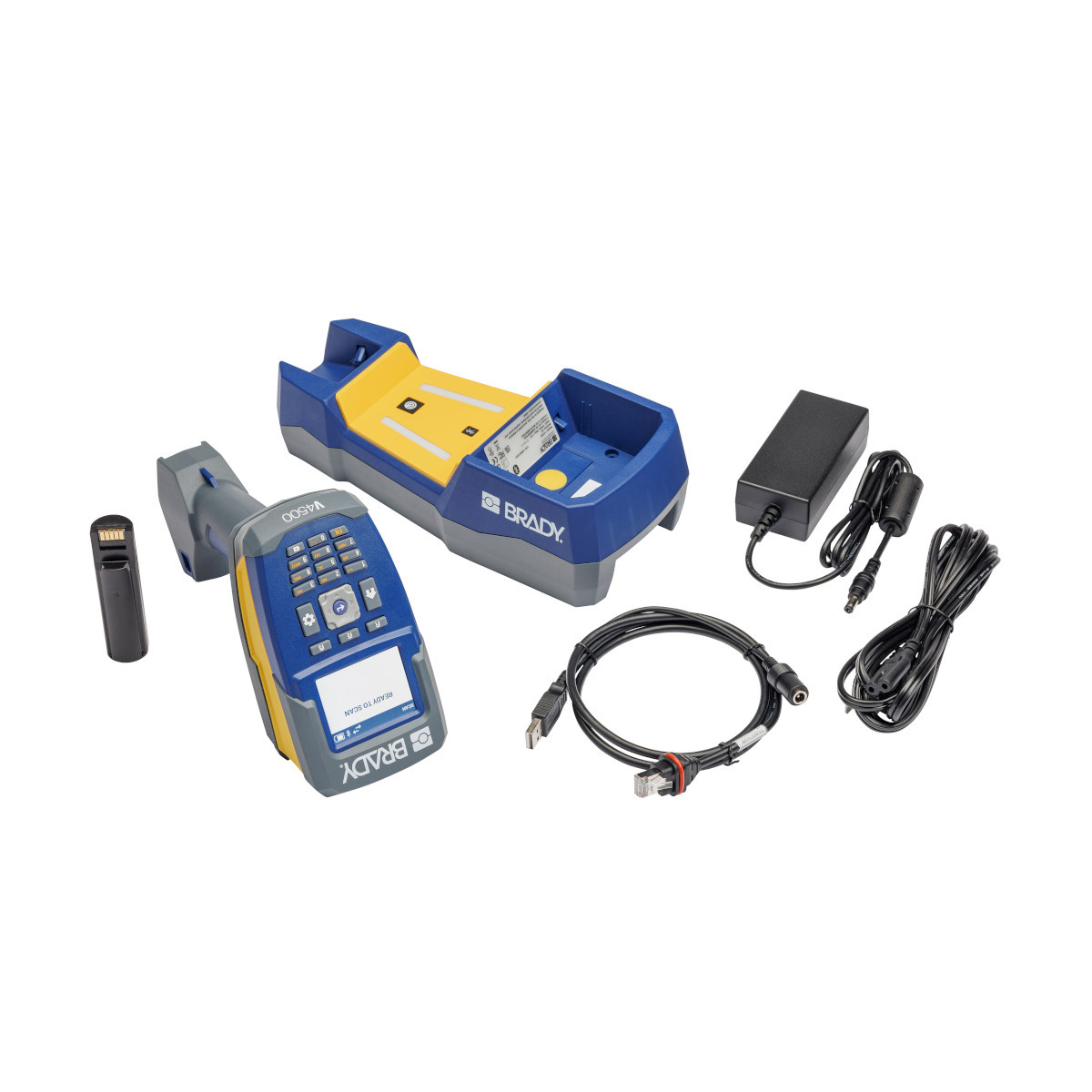 V4500 Wireless Bluetooth Programmable Barcode Scanner and Cradle Kit - 1D, 2D, QR Code