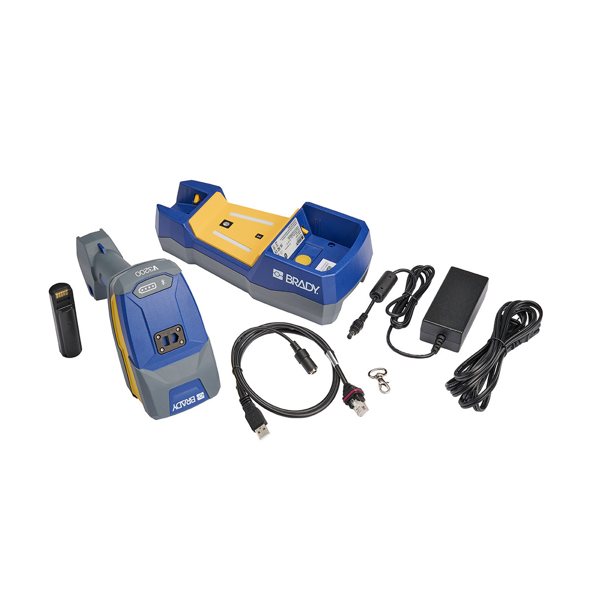 V3200 Industrial Wireless Bluetooth Barcode Scanner with V1300 Cradle
