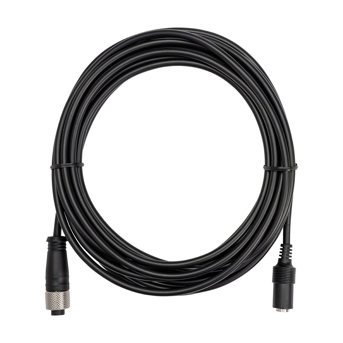 Plug Cable for V1400 Cradle - 16.4' (5m), M12 Female to Barrel Plug