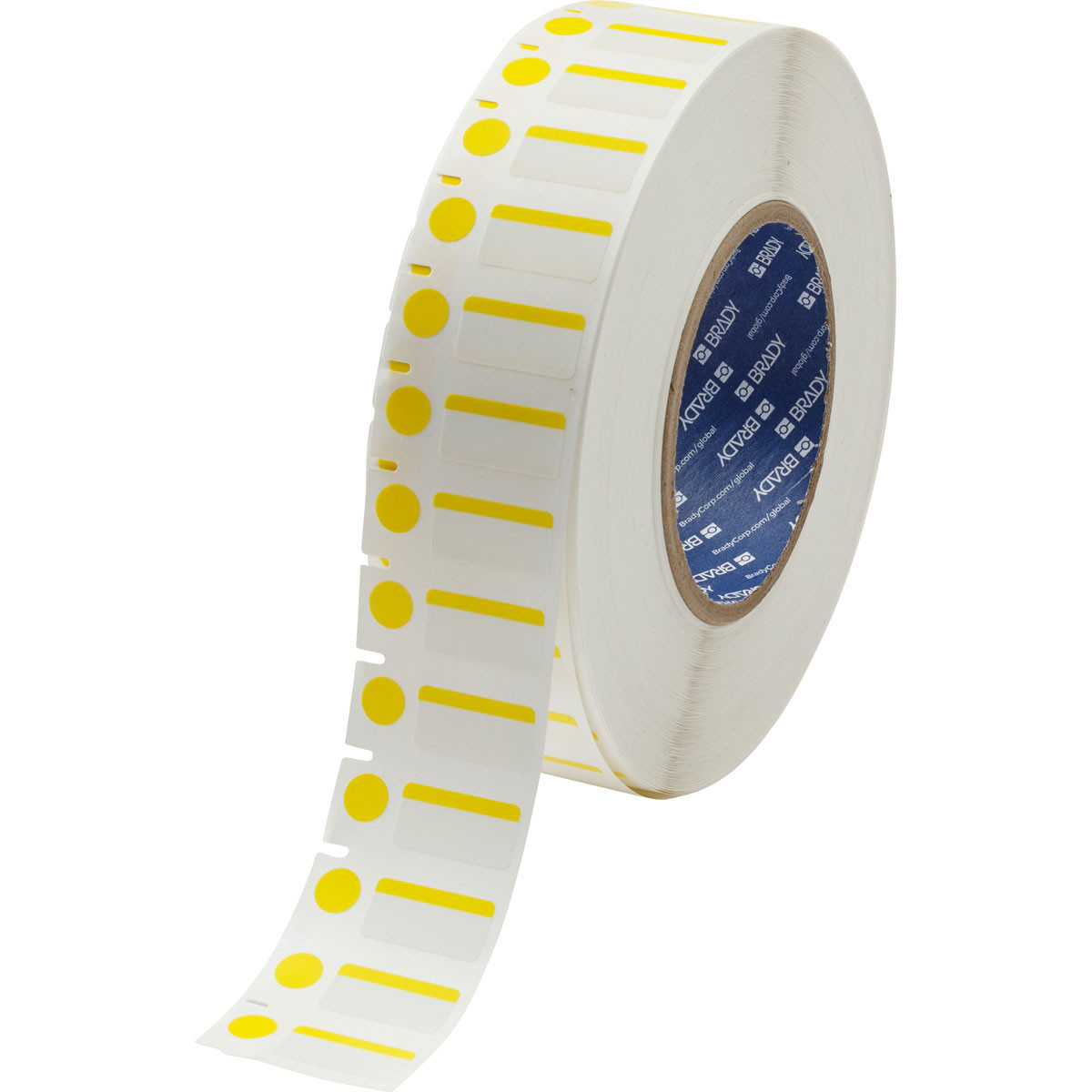 3" Core Color Polyester Vial and Tube Laboratory Labels