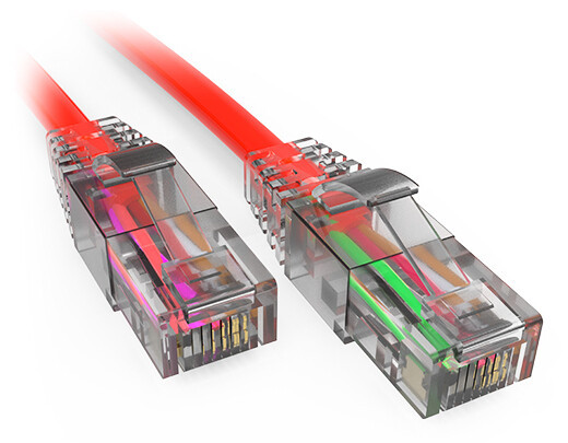 Accortec C628MB-R20-ACC networking cable Red 6.096 m Cat6 U/UTP (UTP)