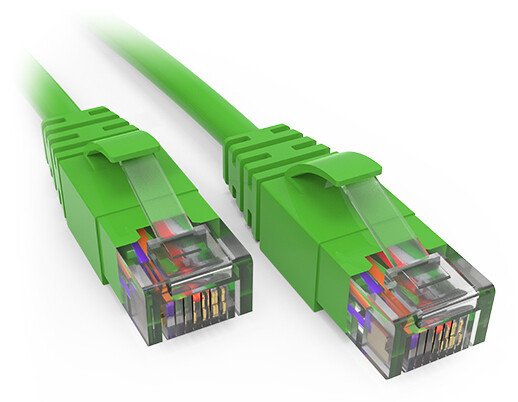 Accortec C6MB-N9-ACC networking cable Green 2.74 m Cat6 U/UTP (UTP) Round