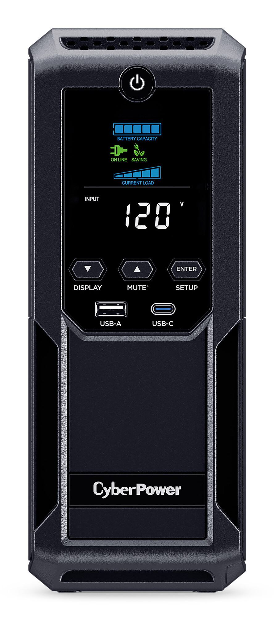 CyberPower LCD Intelligent uninterruptible power supply (UPS) Line-Interactive 1.35 kVA 815 W 12 AC outlet(s)