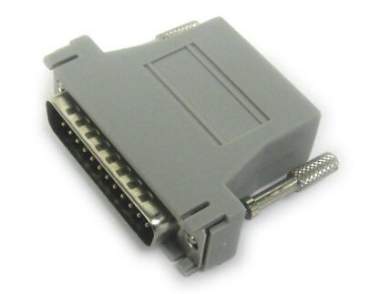 Digi 76000698 cable gender changer DB-25 RJ-45 Grey
