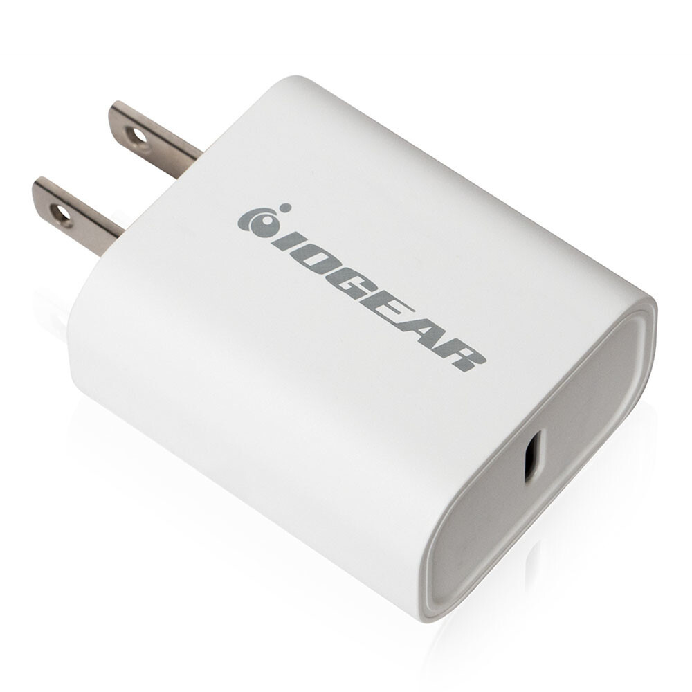 iogear GPAWC20W mobile device charger Mobile phone, Smartphone, Tablet White AC Fast charging Indoor