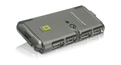 iogear MicroHub GUH274 USB Hub 480 Mbit/s