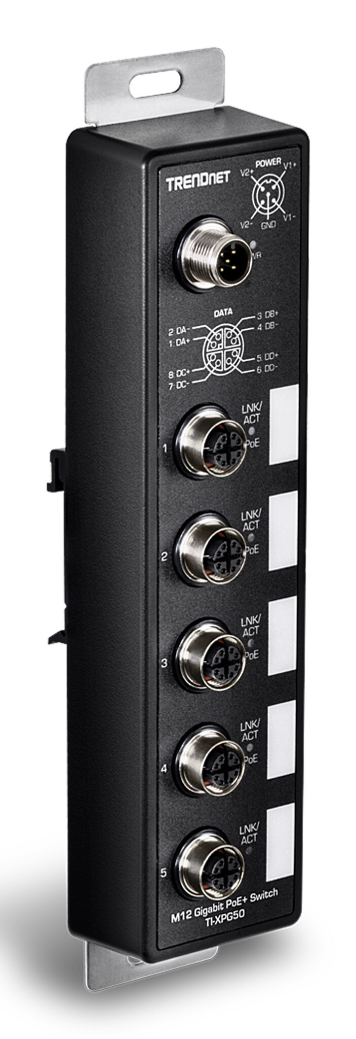 Trendnet TI-XPG50 network switch Unmanaged Power over Ethernet (PoE)