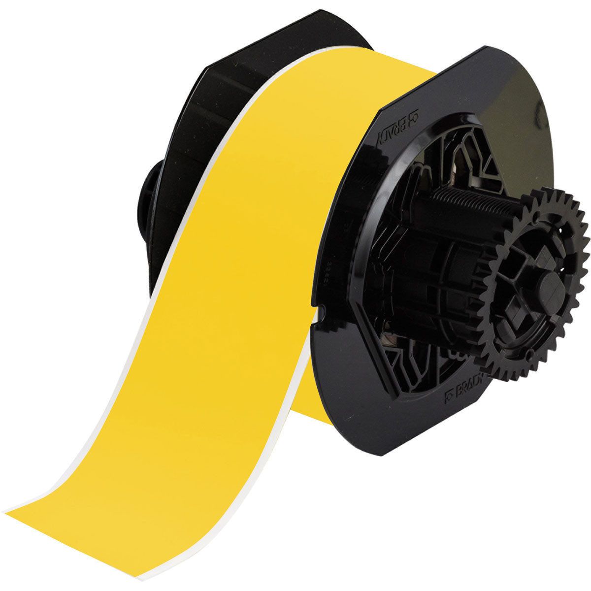 Cold Temperature Application Multi-Purpose Polyester Label Tape for B30 Printers - 2.25", Yellow