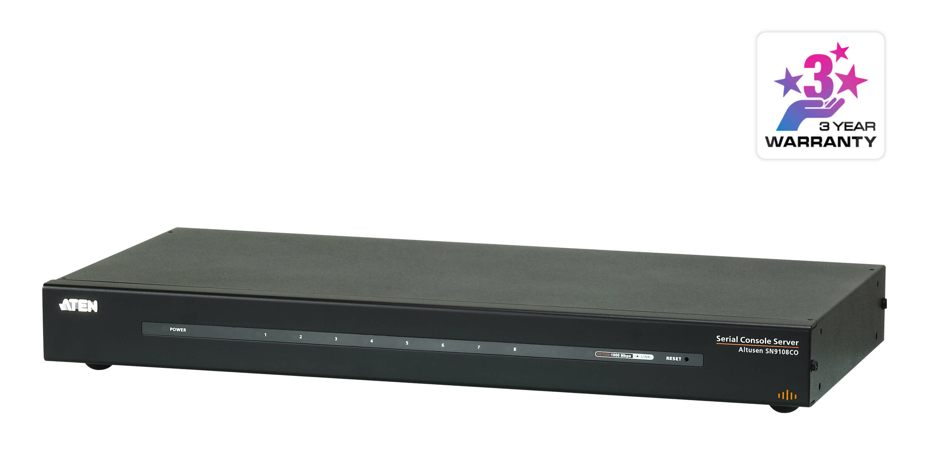 8-PORT Serial Console Server - AUTO DTE/ SN9108CO