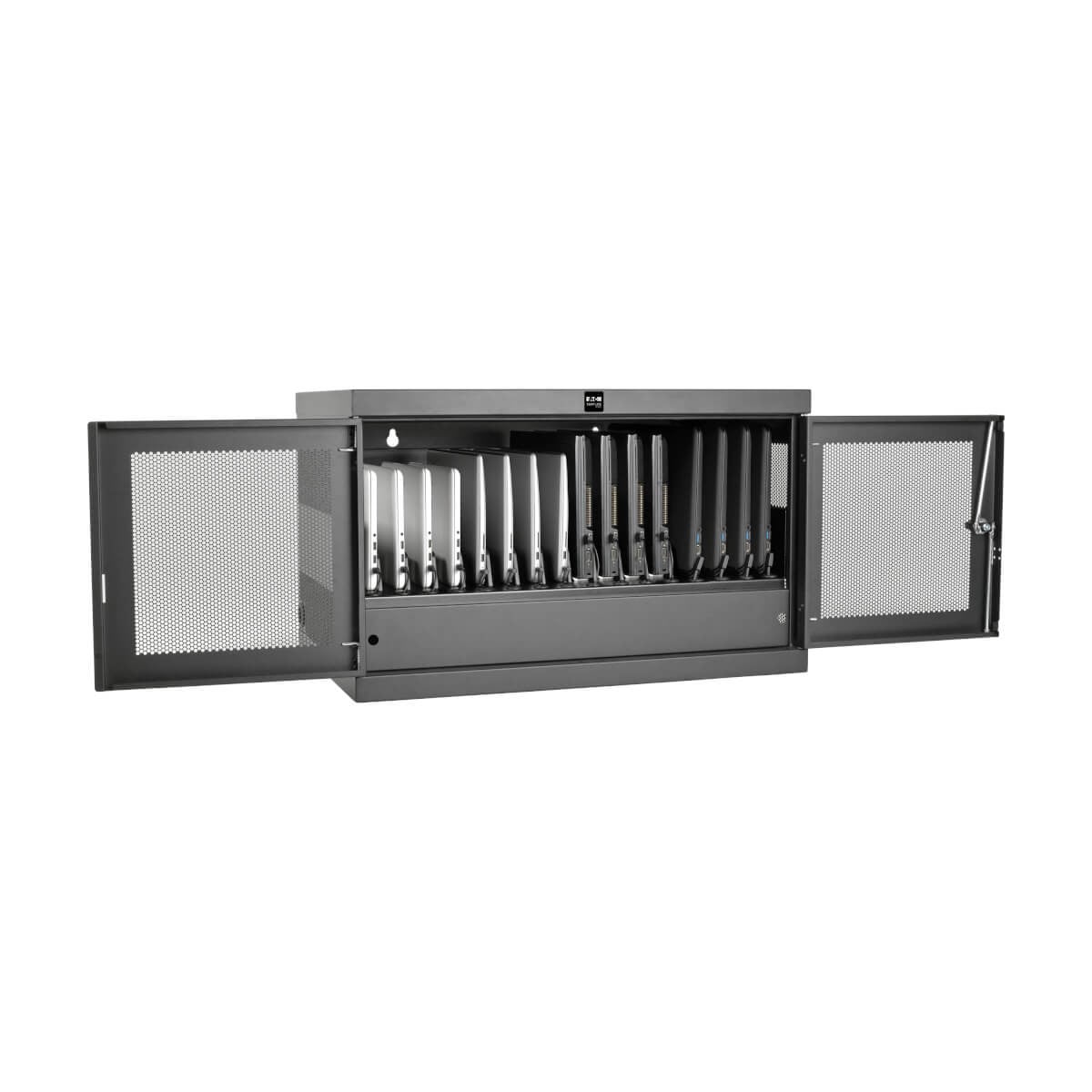Tripp Lite CSC16AC Portable Device Management Cart - 16-Device AC Charging Station