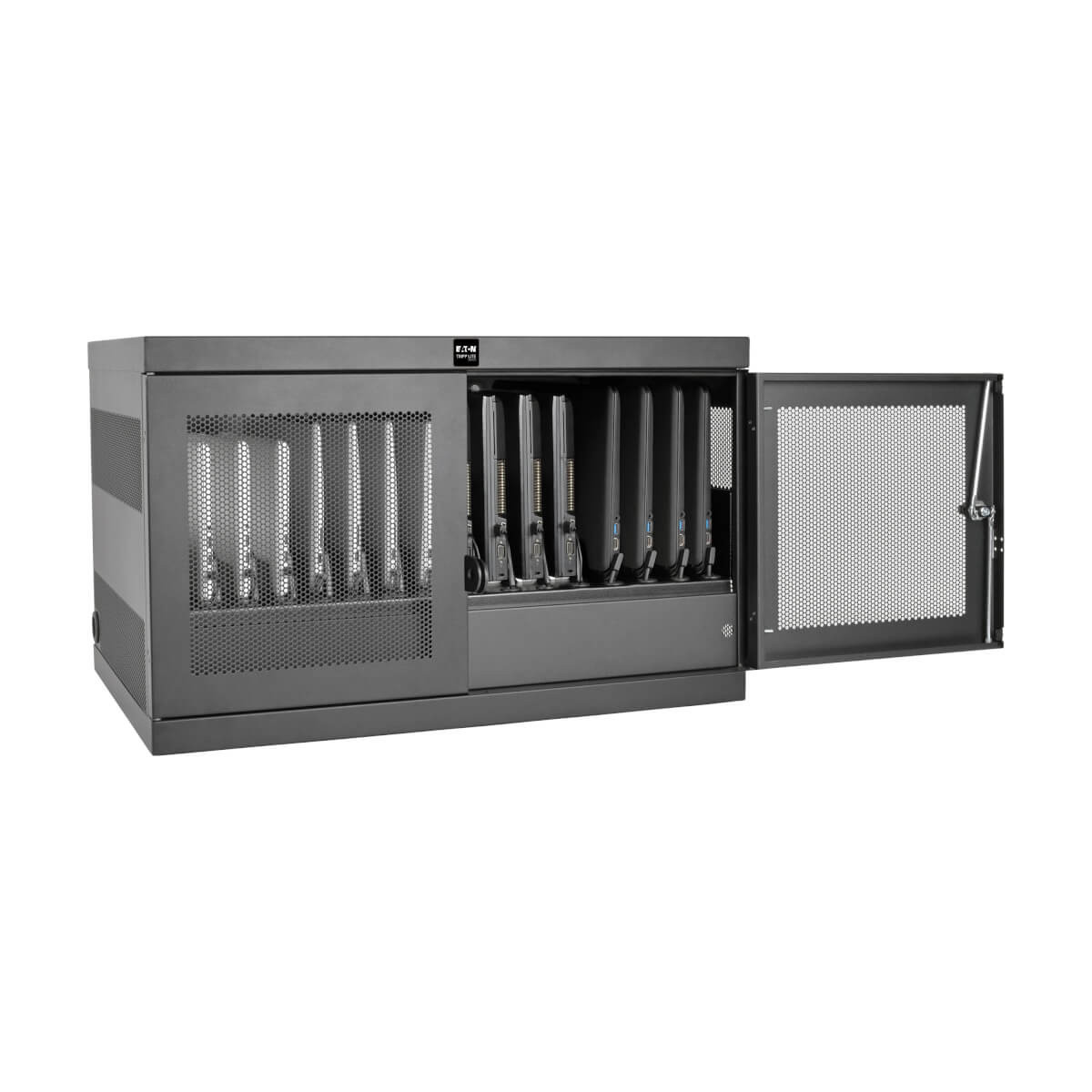 Tripp Lite CSC16AC Portable Device Management Cart - 16-Device AC Charging Station