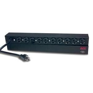 AP9563 - RACK PDU, Basic, 1U, 20A, 120V, (10)5-20, 5-20P - Black - CORD Length: AP9563