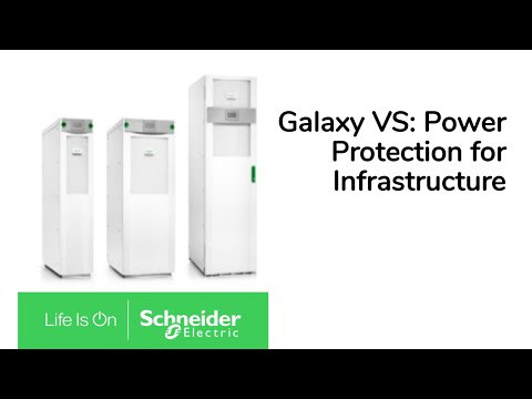 Galaxy VS UPS 100KW 480V WITH N+1 Power Module for External Batteries, Start-up GVSUPS100KRGS