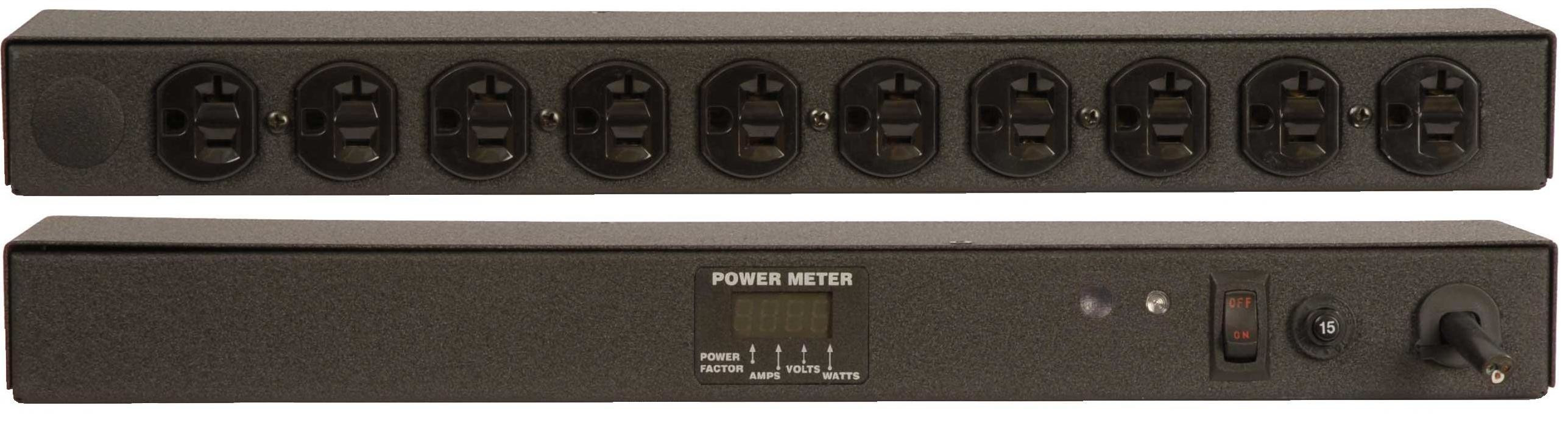 Vertiv Geist BRFC100-1025 power distribution unit (PDU) 10 AC outlet(s) 0U Black