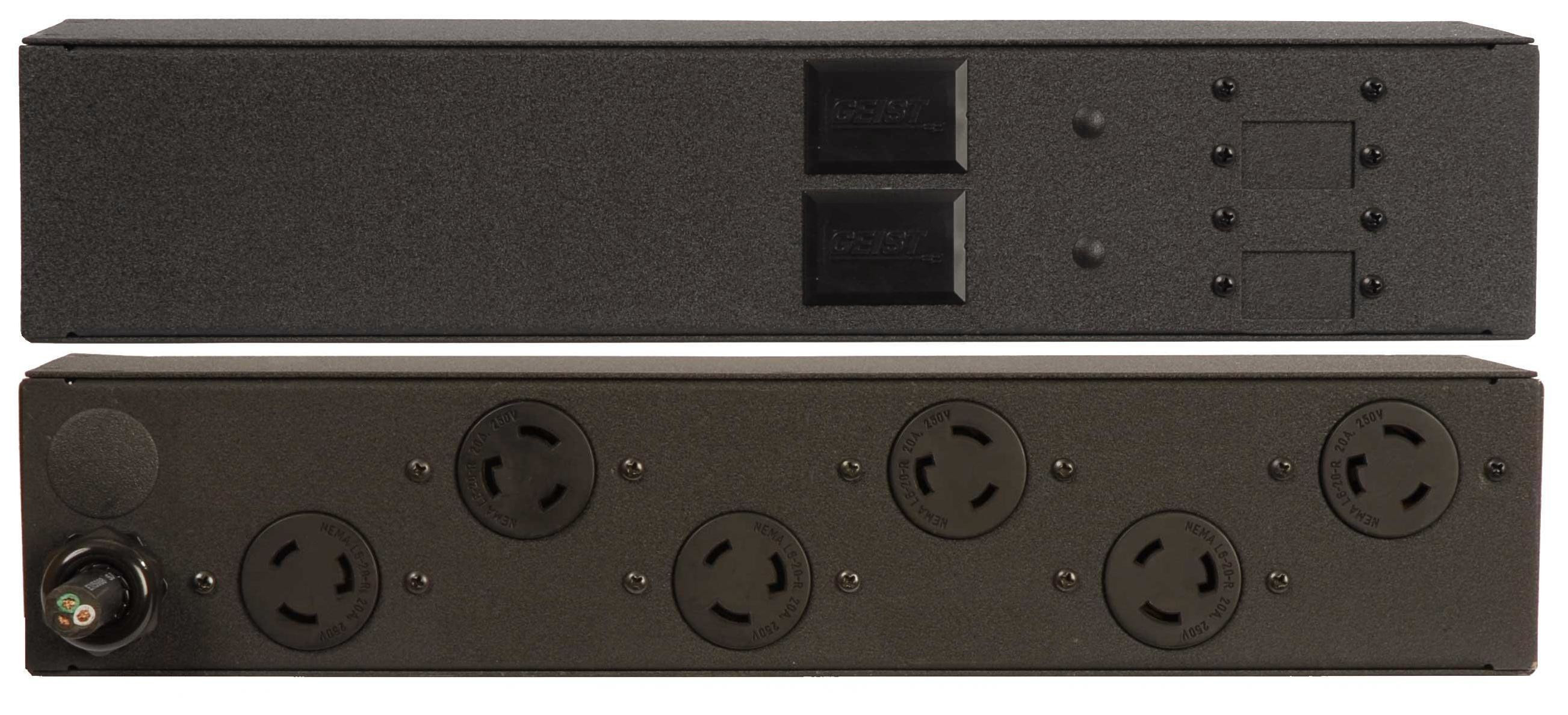 Vertiv Geist 2JRN062-102L20ST5 power distribution unit (PDU) 6 AC outlet(s) 0U Black
