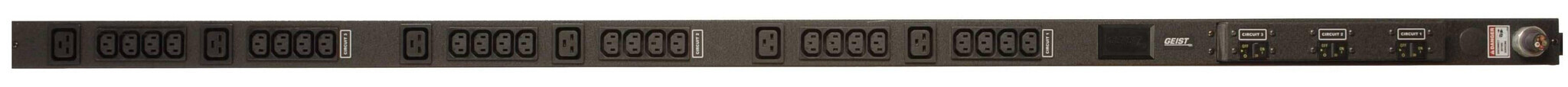 Vertiv Geist XPB303-103IN6TL21 power distribution unit (PDU) 30 AC outlet(s) 0U Black