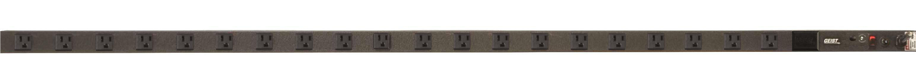 Vertiv NSVBA200-101S15 power distribution unit (PDU) 14 AC outlet(s) 0U Black