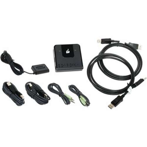 IOGEAR GCS62DP 2PORT DP KVM SWITCH W/ 4K HIGH DEF VIDEO & USB 2.0 TECHNOLOGY