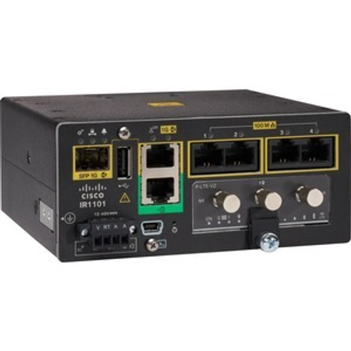CISCO IR1101-K9 Integrated Services Router Rugged - 5 Ports - 5 RJ-45 Port(s)