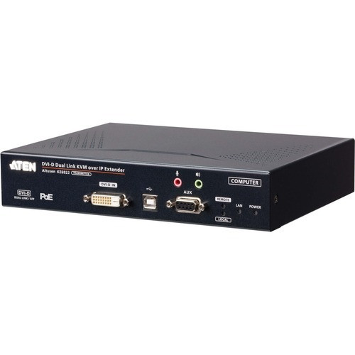 Aten KE6922R DVI Dual Link KVM Over IP Transmitter with Dual SFP