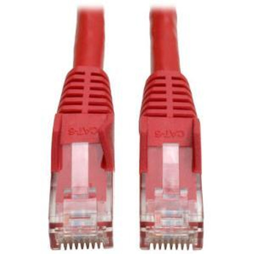 Tripp Lite N201-050-RD 50FT CAT6 PATCH CABLE M/M RED GIGABIT MOLDED SNAGLESS PVC RJ45